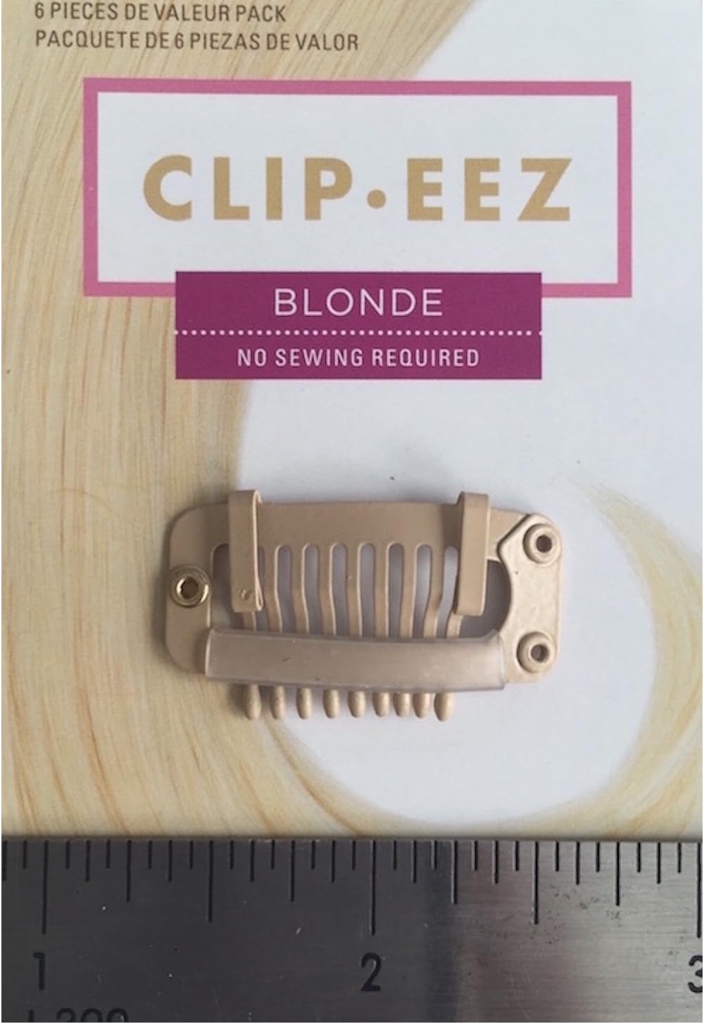 No SEWING Need Wig CLIP Blonde