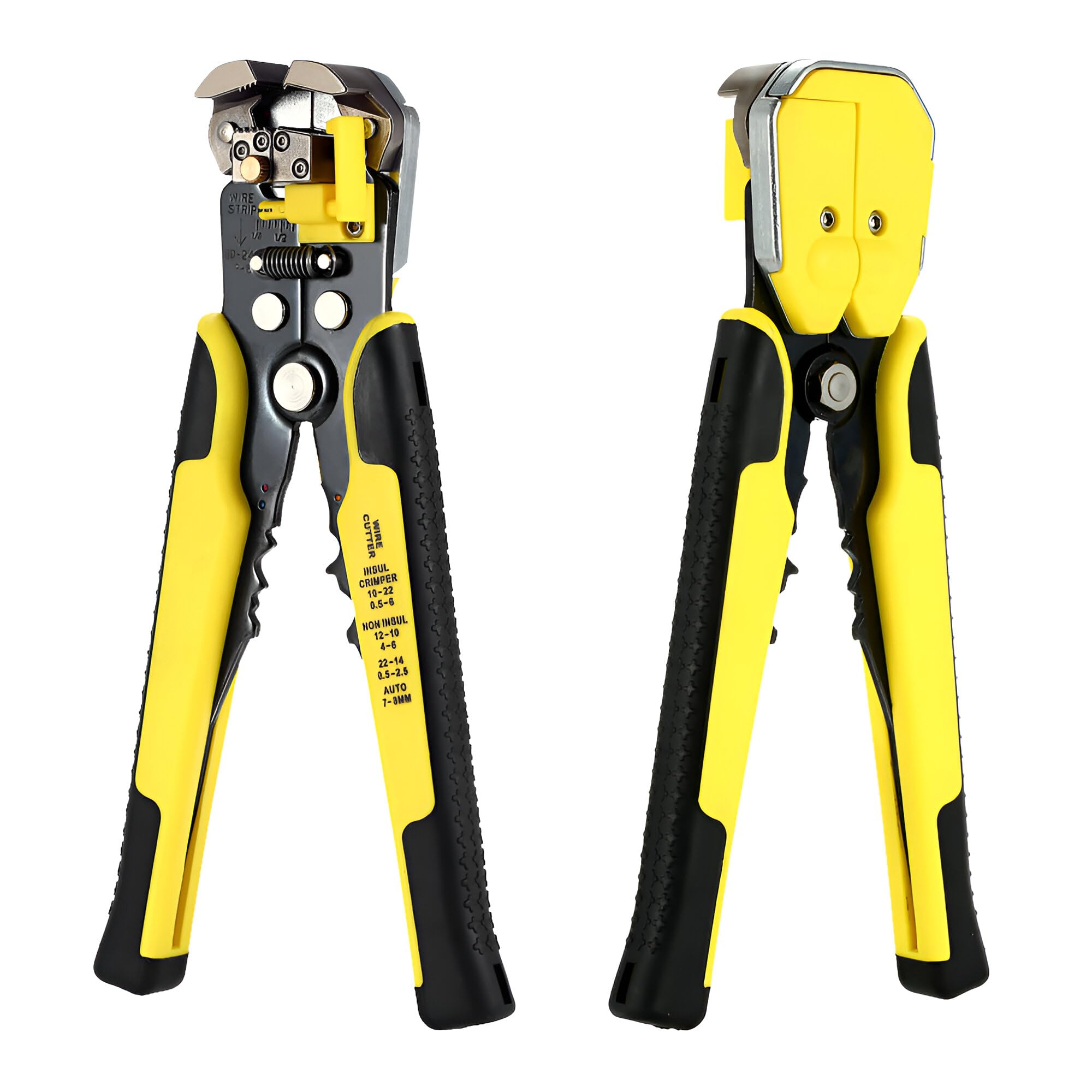 XIKKART Wire Stripping Tool, 8-Inch Self-Adjusting Automatic Cable Cutter Crimper, 5 in 1 Multipurpose Tool Wire Stripping Cutting Pliers, 10-24 AWG (0.2~6.0mm²), Striper Wire Cutter, (B0C3WDWVDG) Amazon Price History, Amazon Price Tracker