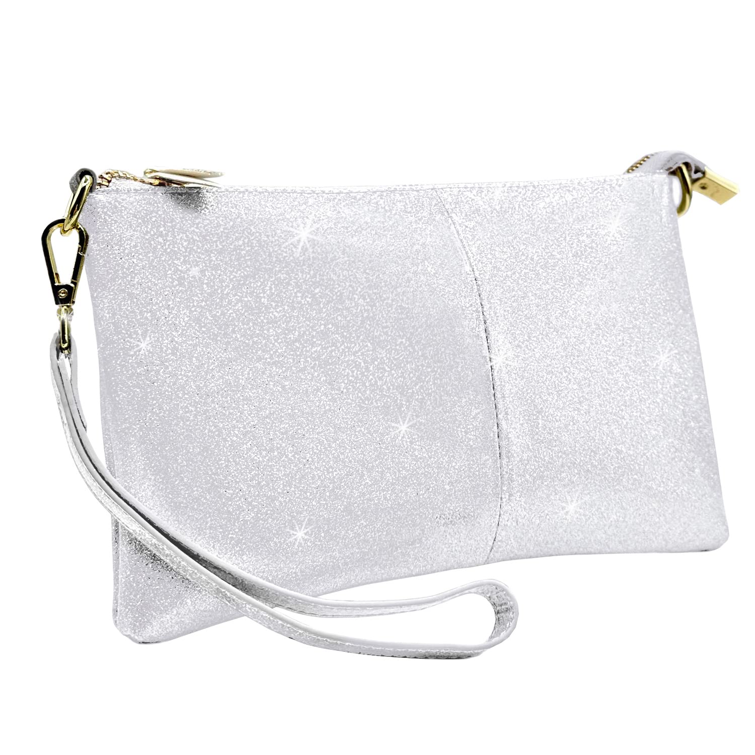 Beurlike Leather Wristlet Wallet Clutch Purses For Women Small Crossbody Phone Bags