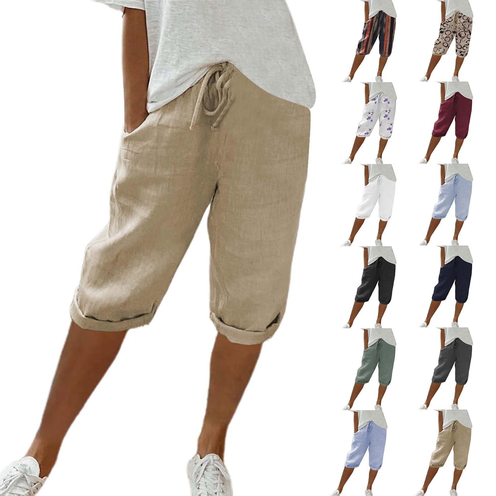 Bermudas Vaqueras Para Mujer - Shorts Holgados De Verano, Cómodos Para Running, Deporte O Estar En Casa, Talla Grande Disponible