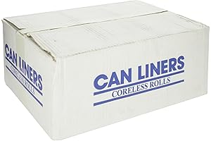 Spectrum C334016N HDPE Institutional Trash Can Liner