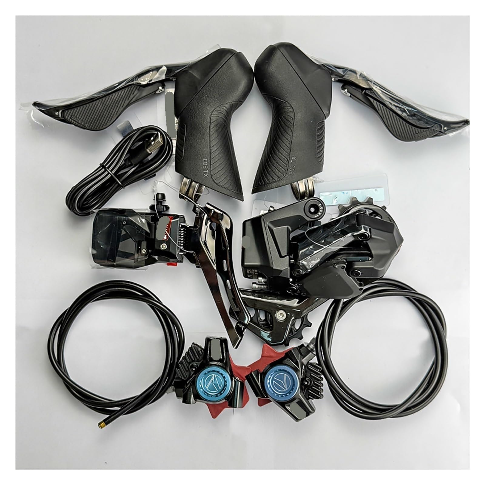 Compatible con el desviador Trasero Delantero del Grupo de Bicicleta Carretera EDS TX