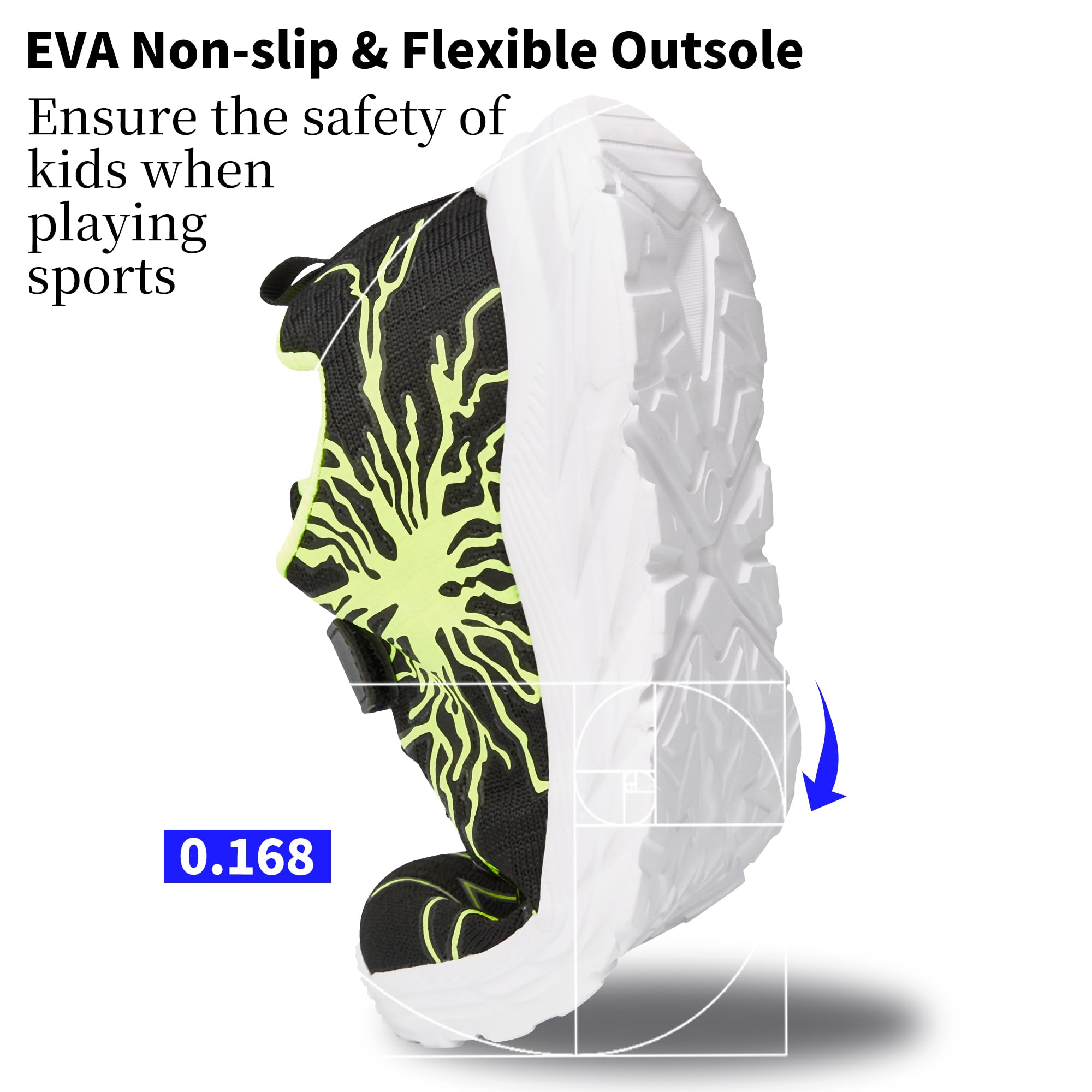 YZMML Scarpe Sportive Bambini Antiscivolo Comode e Leggere per Running e Outdoor Sneaker Casual Bambino Ragazze Ragazzi Scarpe da 28-39 EU