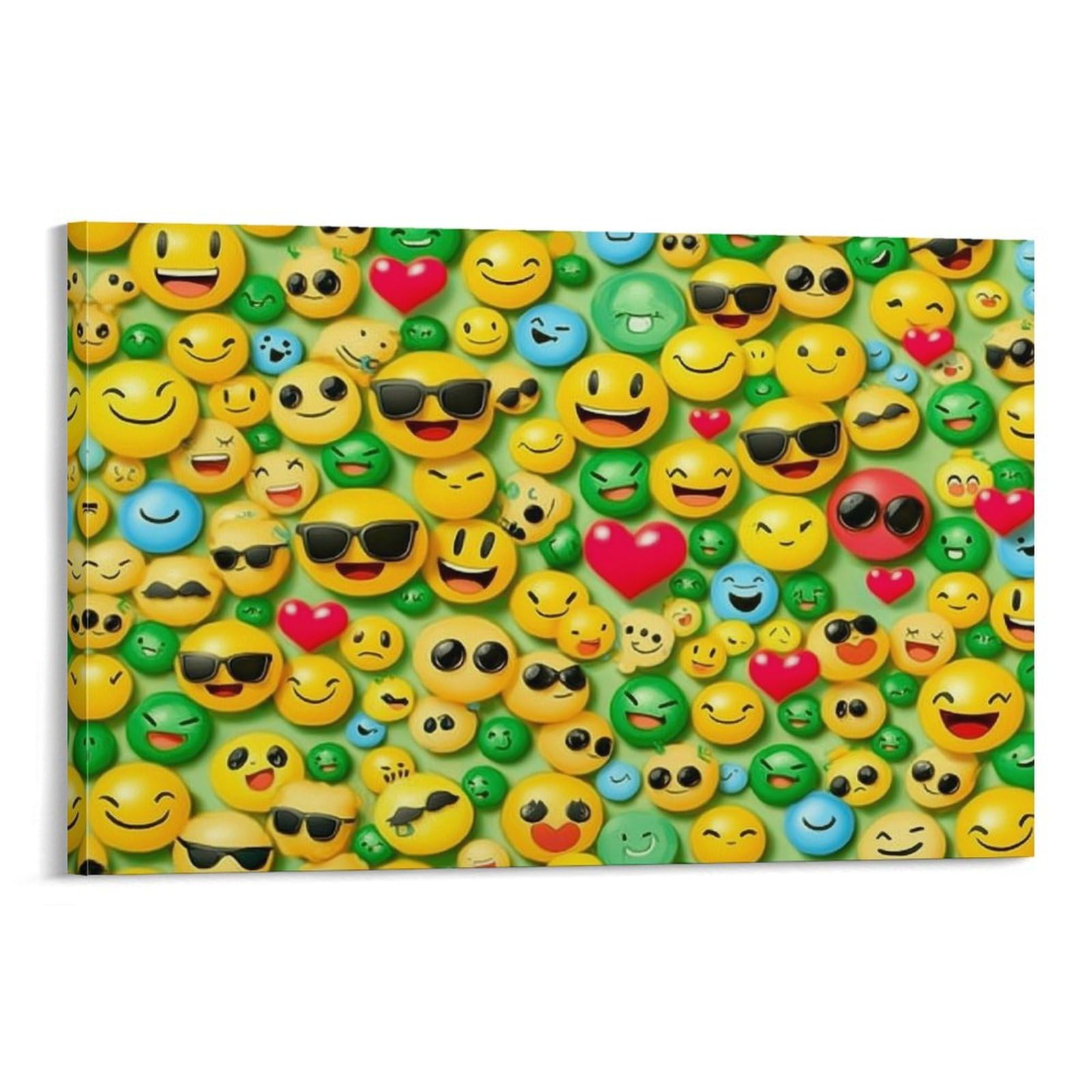 Murale decoration visage souriant pour illuminer un mur vide - 6