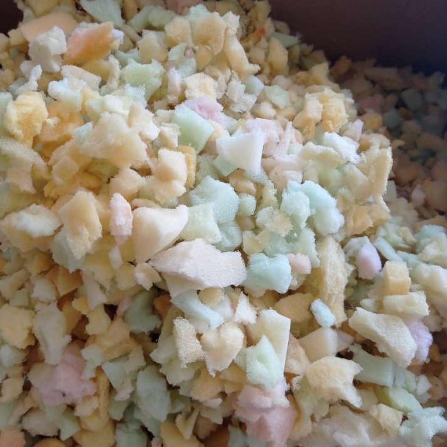 Schaumstoffflocken 5kg Füllmaterial für Kissen, Sitzsäcke und Polster – Weiche Schaumstoff Füllung für DIY, Möbel und Heimtextilien