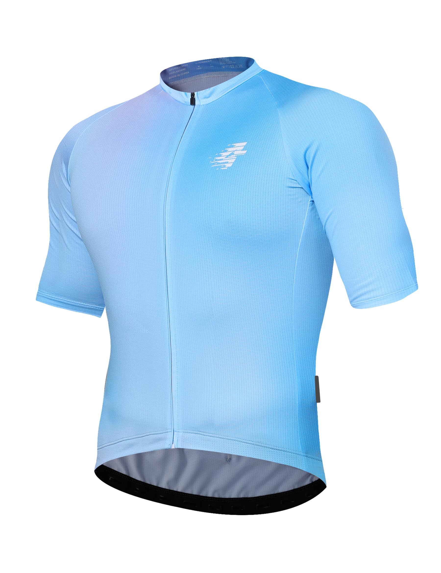 LAMEDA Fietsshirt voor heren, fiets, MTB, racefiets, korte mouwen, sneldrogend, licht, ademend, comfort
