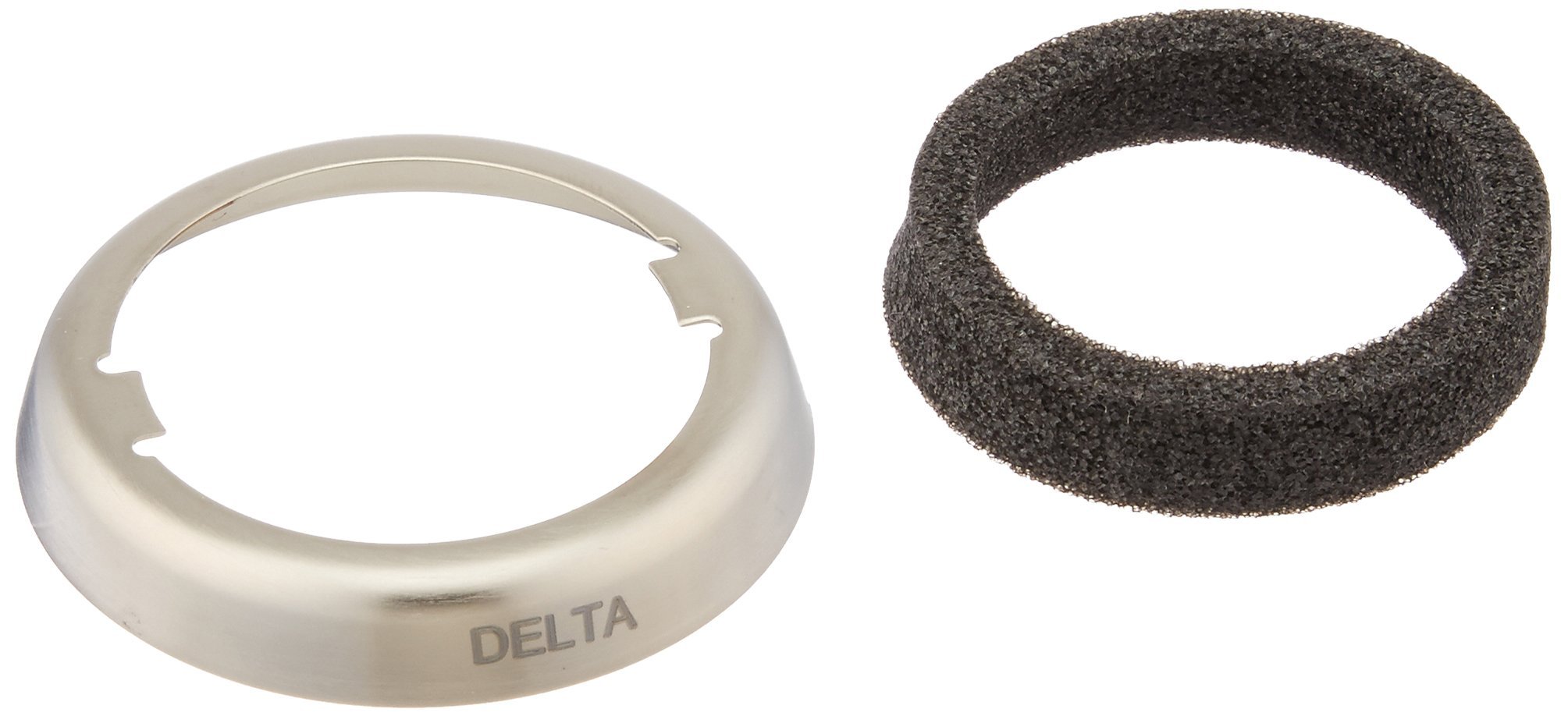 Delta RP54236SS rosace en acier inoxydable et joint d'étanchéité pour mitigeur classique