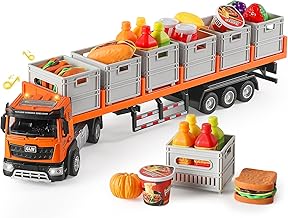 Food Transport Truck Toy for Age 3-8 Kids