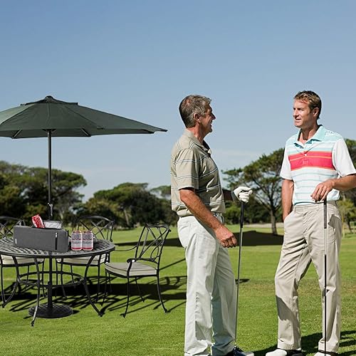Miniatura 7 de Funda de cerveza para bolsa de golf  Accesorios de golf para hombres, funda de cerveza a prueba de fugas para latas, bolsa de almacenamiento de