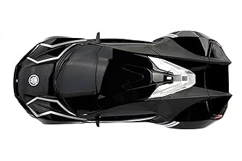 ミニカー MARVEL BLACK PANTHER &amp; LYKAN HYPERSPORT Amazon.com: Jada Toys Marvel Black Panther & Lykan