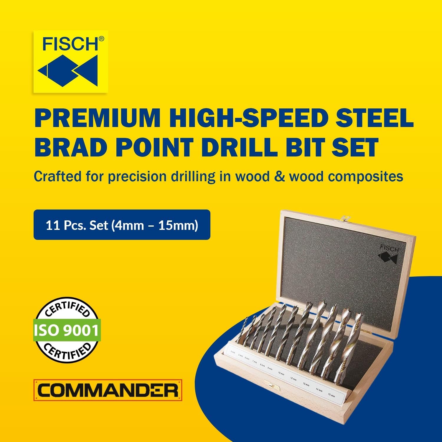 Fisch FSF-305712 - Set da 11 pezzi