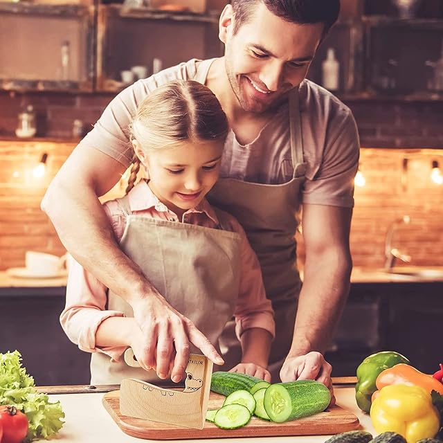 Foto 6 de 6 de LETTO & TAILOR Set de Cuchillos de Cocina para niños, Que Incluye Cuchillos de Cocina para niños