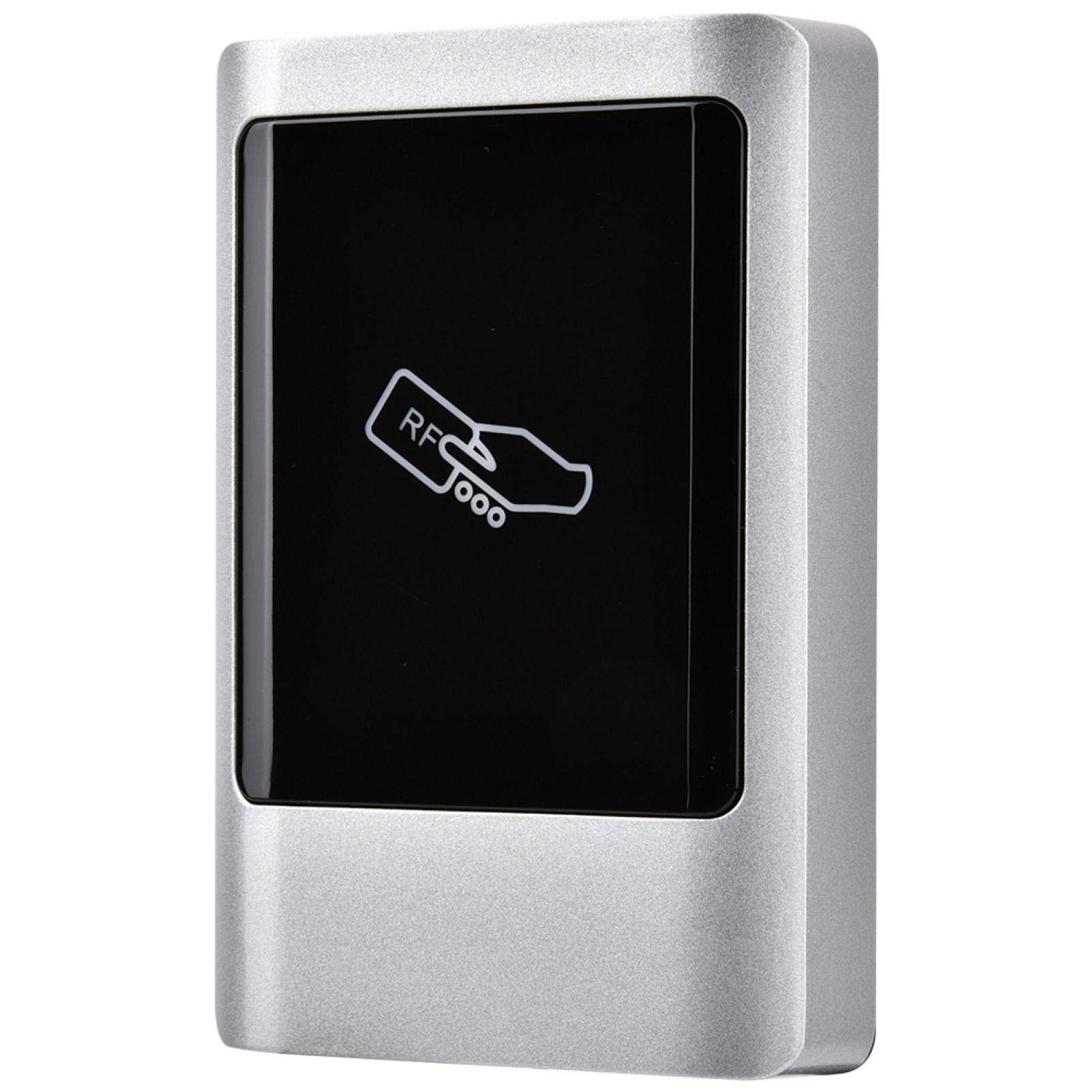 Lecteur de Carte de contrôle d'accès, Lecteur RFID Carte à Puce de Gestion d'accès de Porte extérieure IP65 Contrôleur d'accès à écran Tactile en métal étanche prenant en Charge(identifiant)