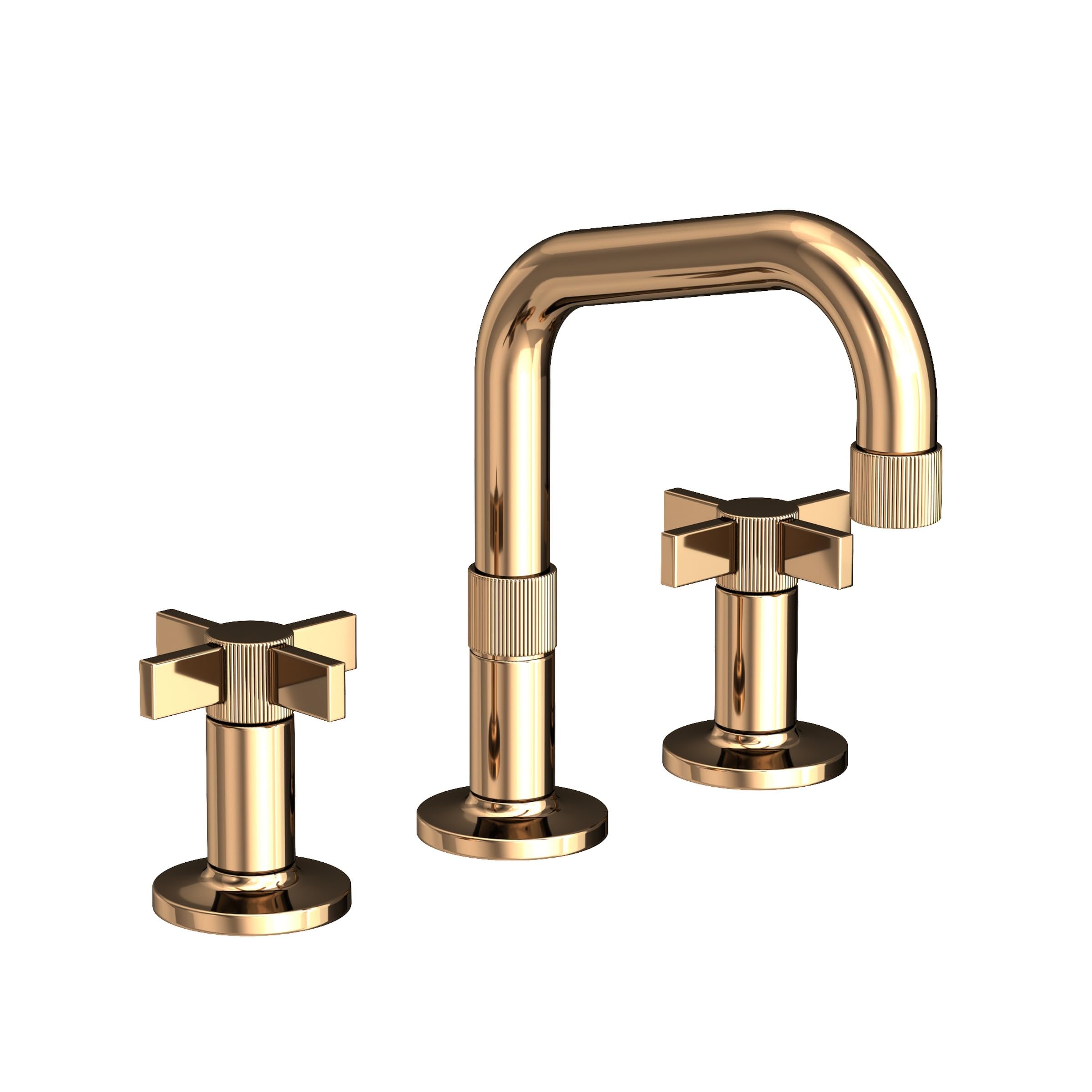 Newport Brass 3240 24A Newport Brass 3240 Pardees 1 2 GPM Deck Mounted Widespread Bathroom Faucet with Pop-Up