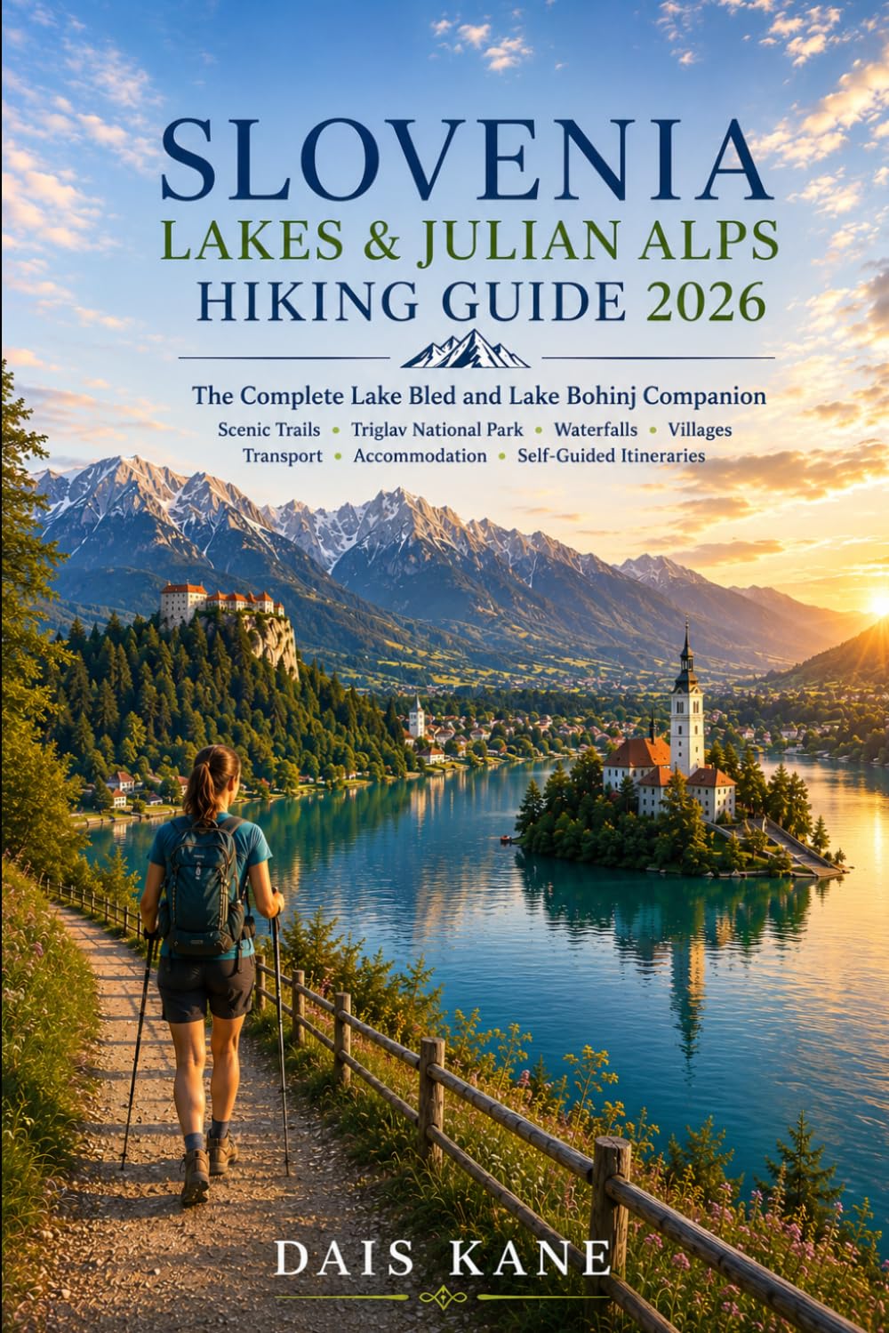 SLOVENIA LAKES & JULIAN ALPS HIKING GUIDE 2026: The Complete Lake Bled and Lake Bohinj Companion: Scenic Trails, Triglav National Park, Waterfalls, ... Itineraries: 3 (Adventure Companion Series)