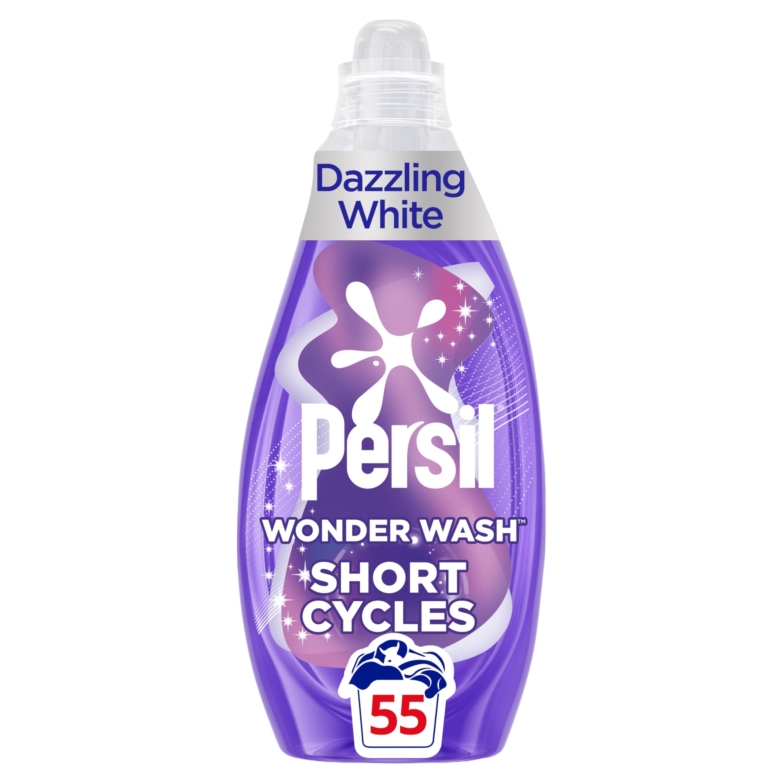 Persil Wonder Wash Liquid Detergent Laundry Detergent, 55 washes, 1.485 L
