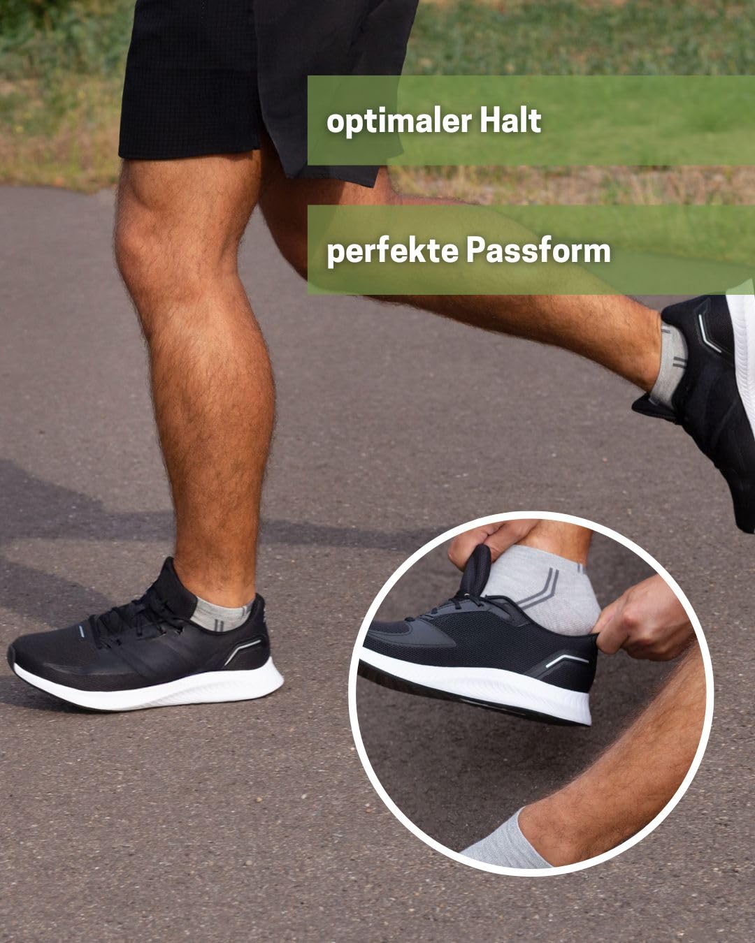sockenkauf24 12 Paar Herren Sneaker Socken Mehrfarbig Baumwolle