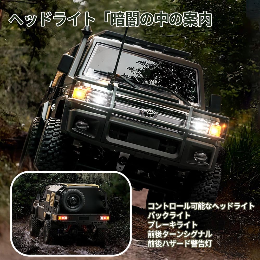 Amazon.co.jp: GOUYOSHI トヨタ 大型 ラジコン オフロード ジープ 人気