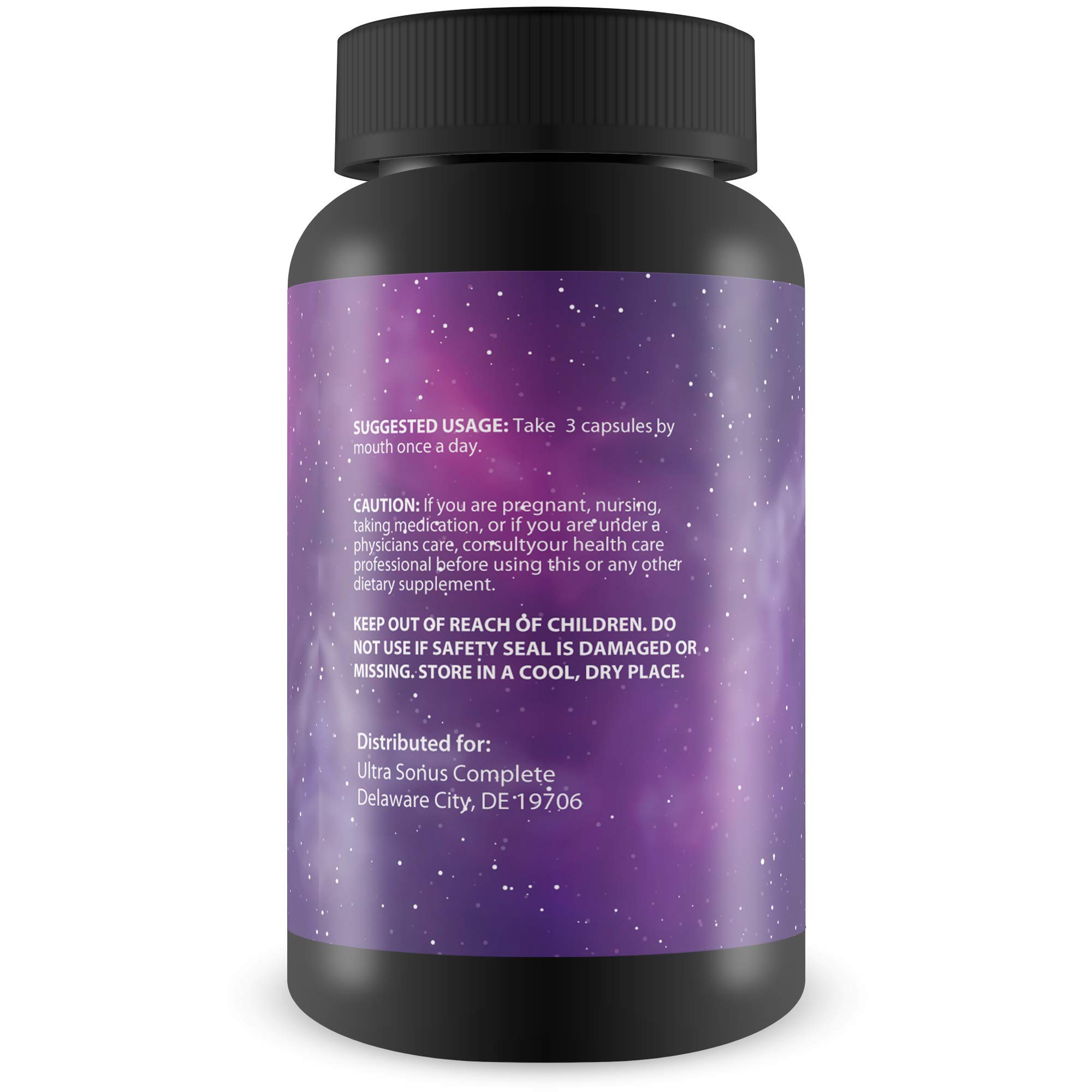 Ultra Sonus Complete Tinnitus Supplement Garlic Turmeric Vitamin C