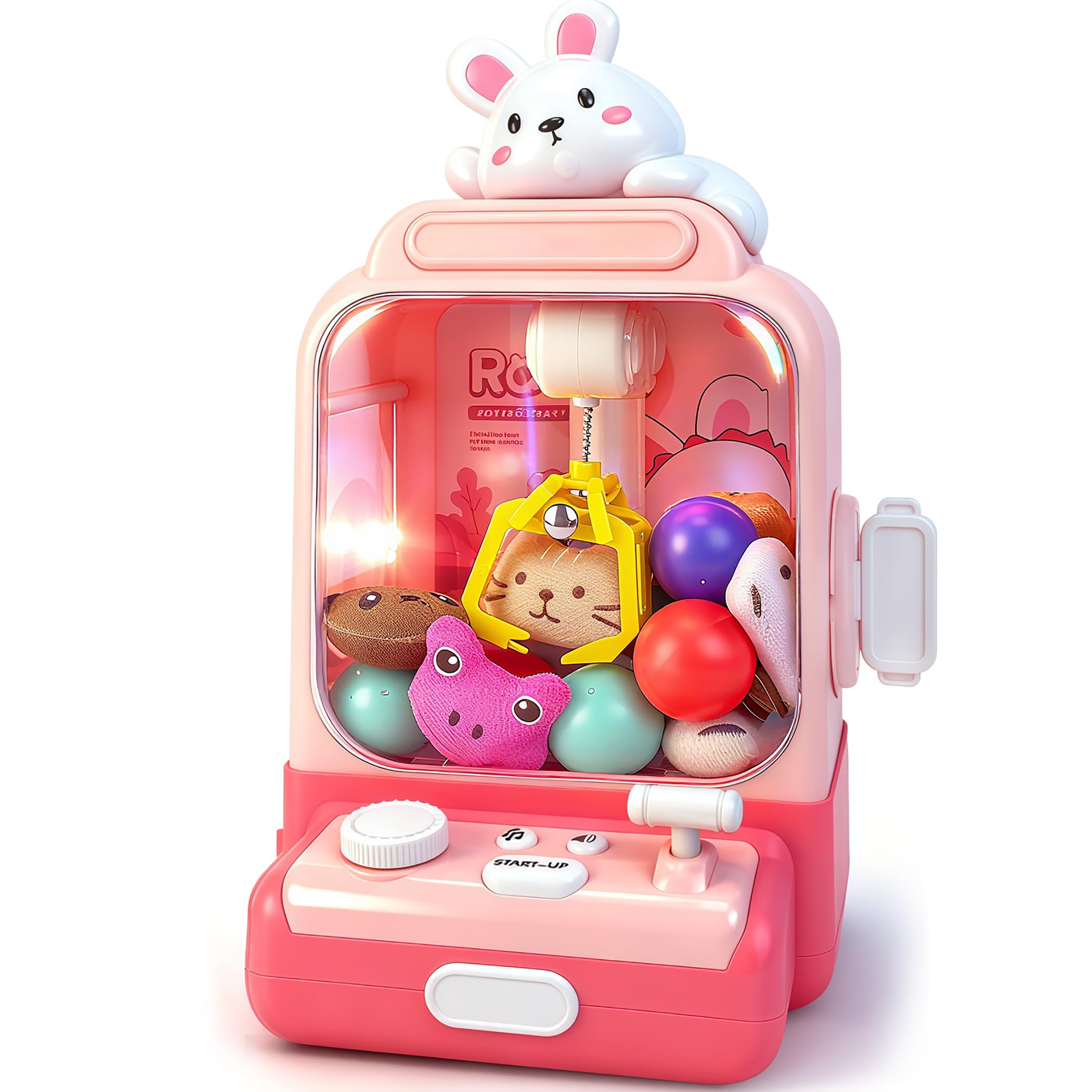 キッズ用クレーンゲーム ミニガチャマシン コイン式 ゲーム機 誕生日