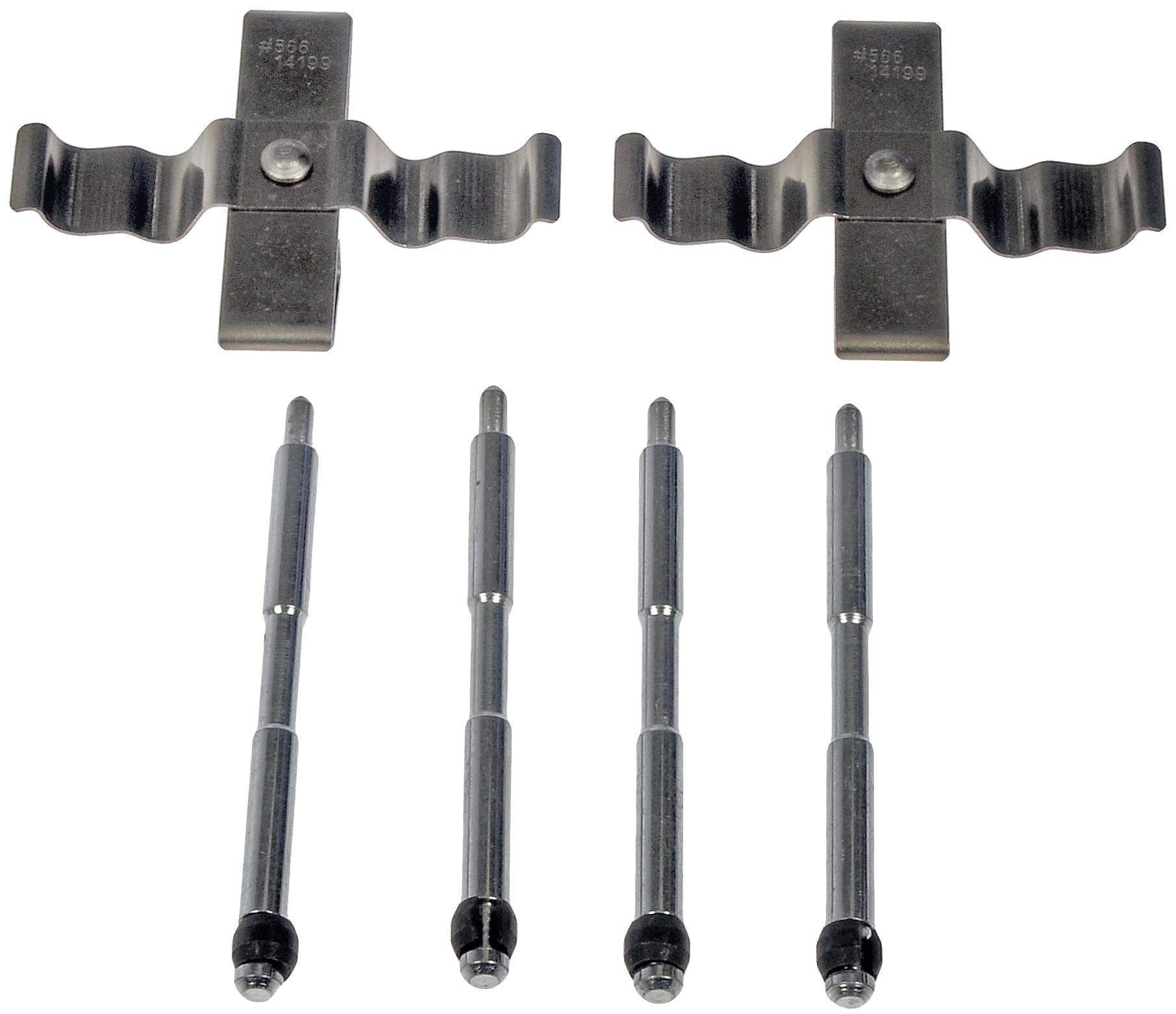 Disc Brake Hardware Kit - Disc Brake Hdw Kit - Disc Brake Hardware Kit - Brake Bolt Kit - This disc brake hardware kit is designed to match the original hardware required to repair the disc brake on specified vehicles. Made of quality components, this kit is engineered for reliable performance and durability. - Mitsubishi Lancer 2014-08 - Dorman HW13615 Rear Disc Brake Hardware Kit Compatible with Select Mitsubishi Models