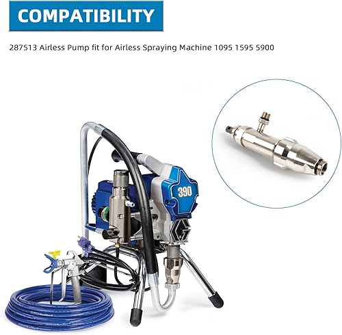 Miniatura 2 de Aumzong 287513 Bomba sin aire compatible con máquina de pulverización sin aire 159510955900
