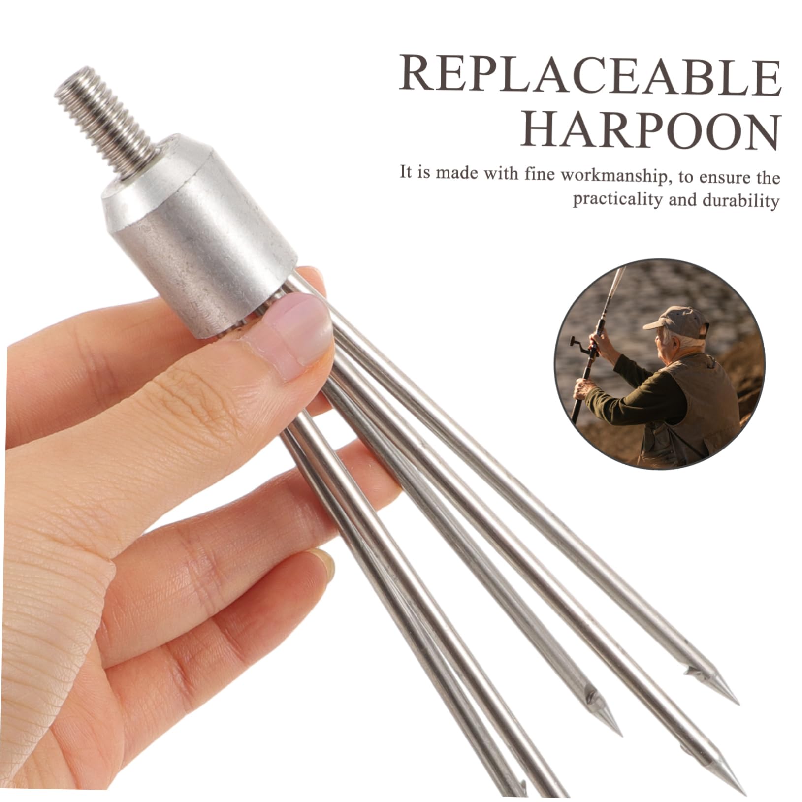 GALPADA Multi Use Fishing Fork Tool for Bass Pike Accessory for Outdoor Fishing and Hunting Activities