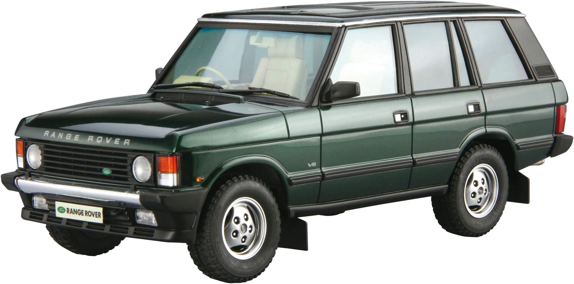 Aoshima Bunka Kyozai 1/24 Model Car Series No.120 Land Rover LH36D Range Rover Classic 1992 Model Car