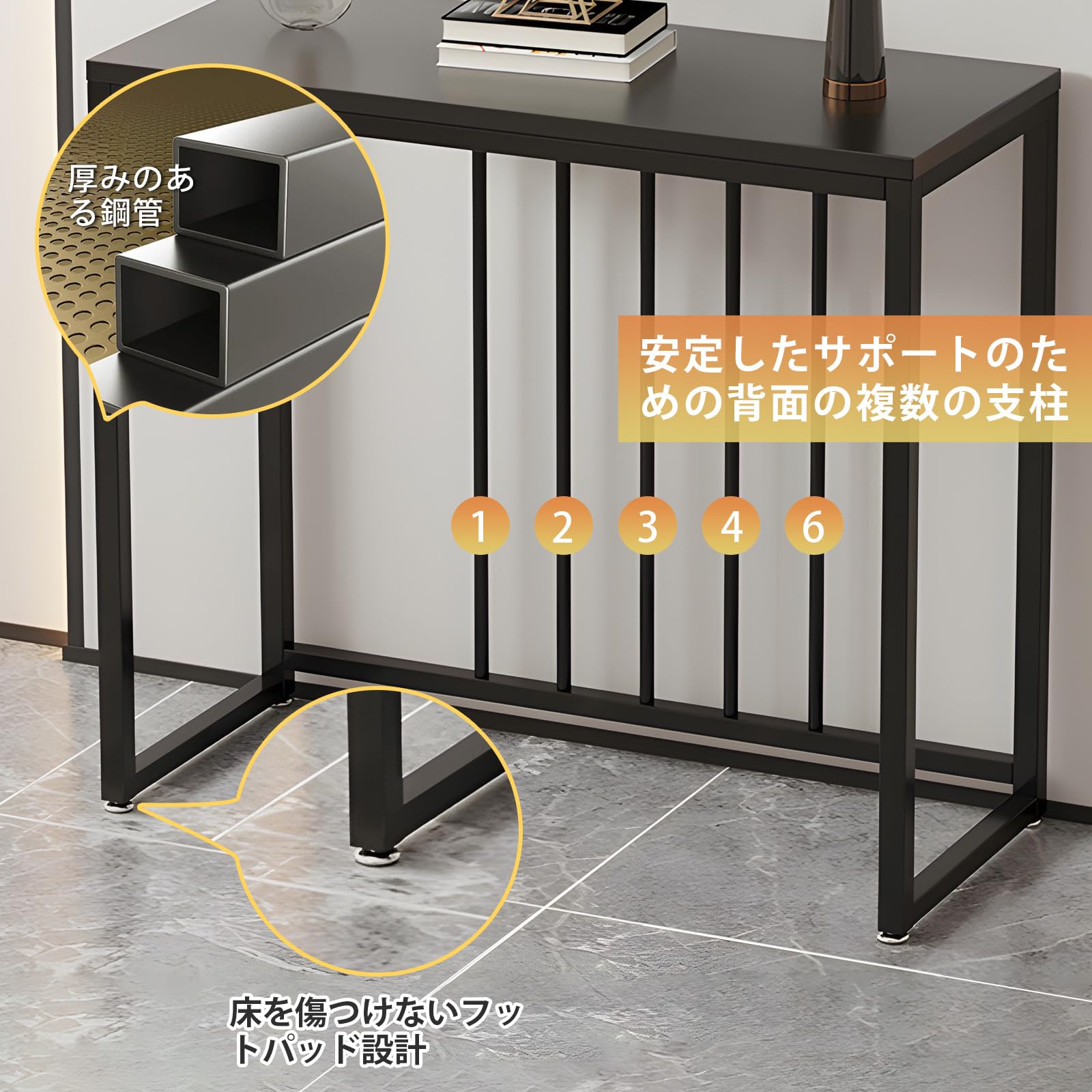 Amazon｜YOUTHDD コンソールテーブル 玄関テーブル コンソールテーブル