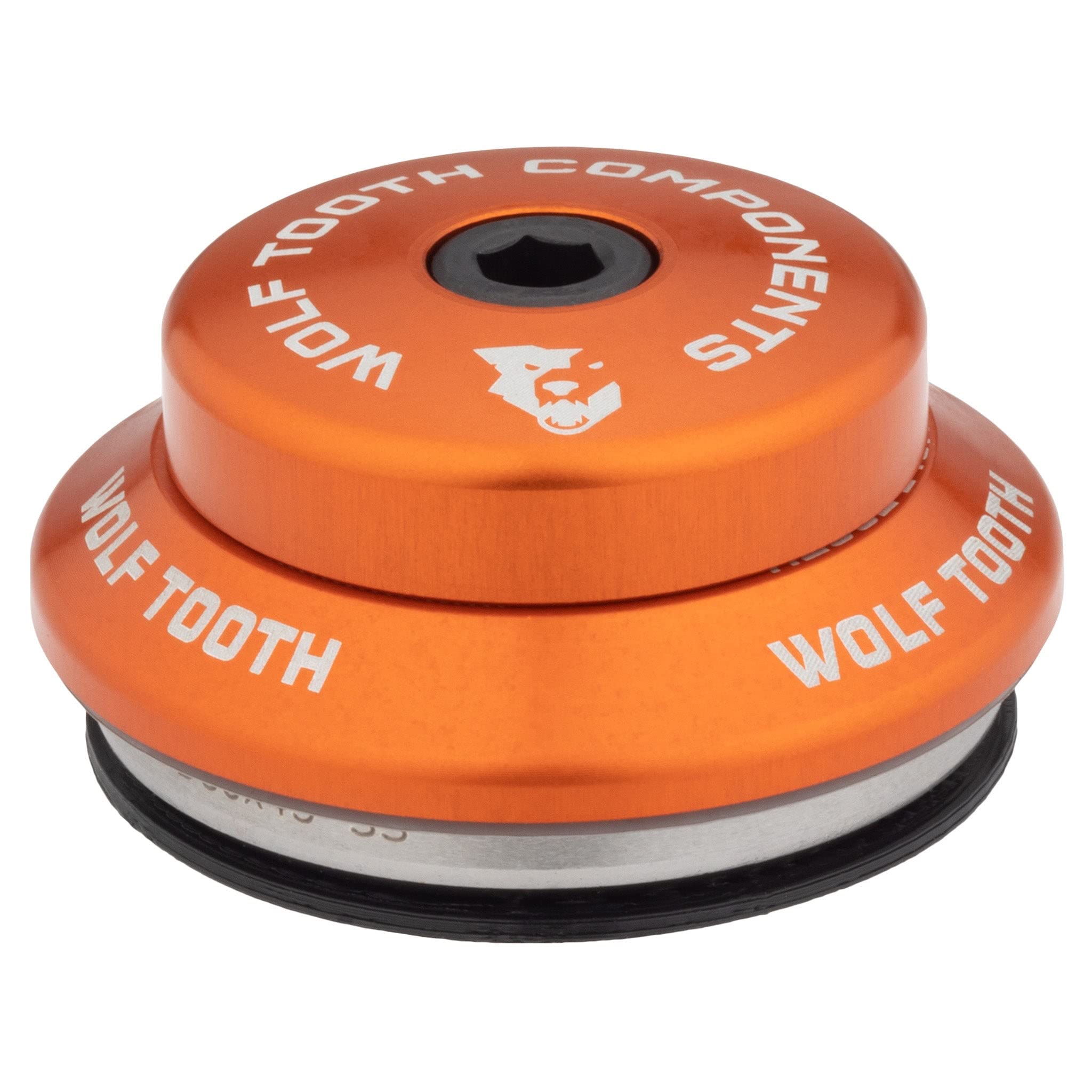 Wolf Tooth Premium Steuersatz Oberteil, 1 1/8", IS41/28.6/H7, orange, IS41U-5MM-ORG
