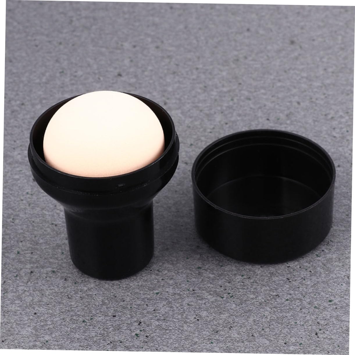 Beavorty 60stücke Make-up Schwämme Für Flüssigkeit Und Puder Trockene Und Anwendung Wiederverwendbare Latexfrei Mit Aufbewahrungsbox Und Griff Für Frauenkosmetik