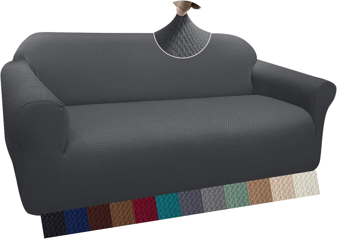 Granbest Housse de Canapé Extensible 3 Places Motif Elégant Housses