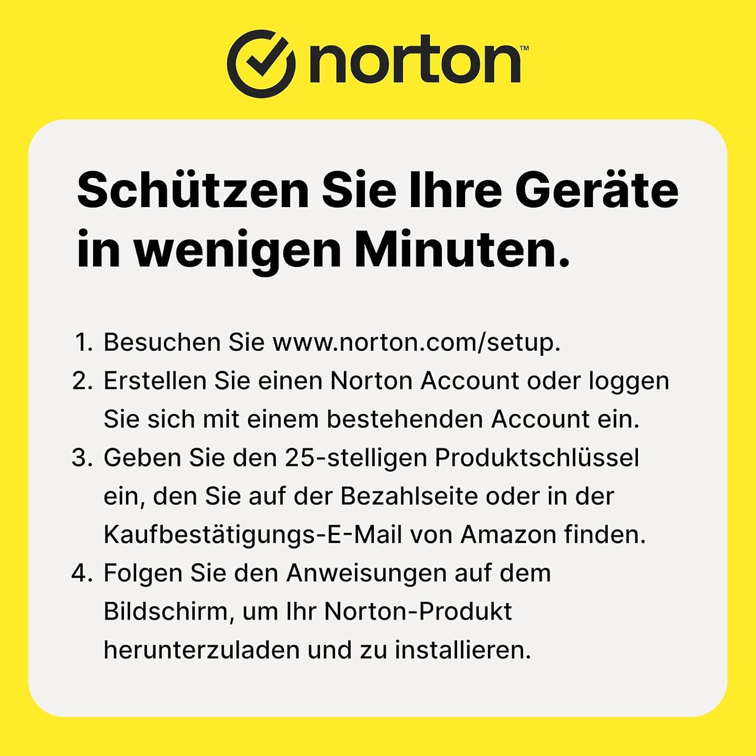 Norton 360 Platinum 2026 | 20 Geräte | 1 Jahr | Aktivierungscode per Email