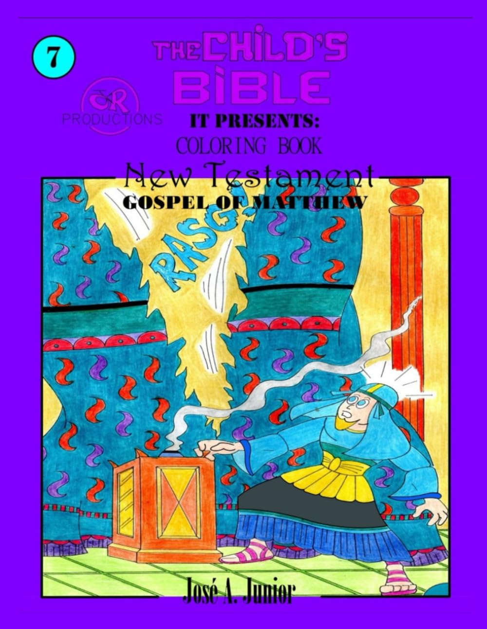 THE INFANT'S BIBLE PRESENTS:COLORING BOOK - NEW TESTAMENT: GOSPEL OF MATTHEW #7 -VOLUME 31 OF 49