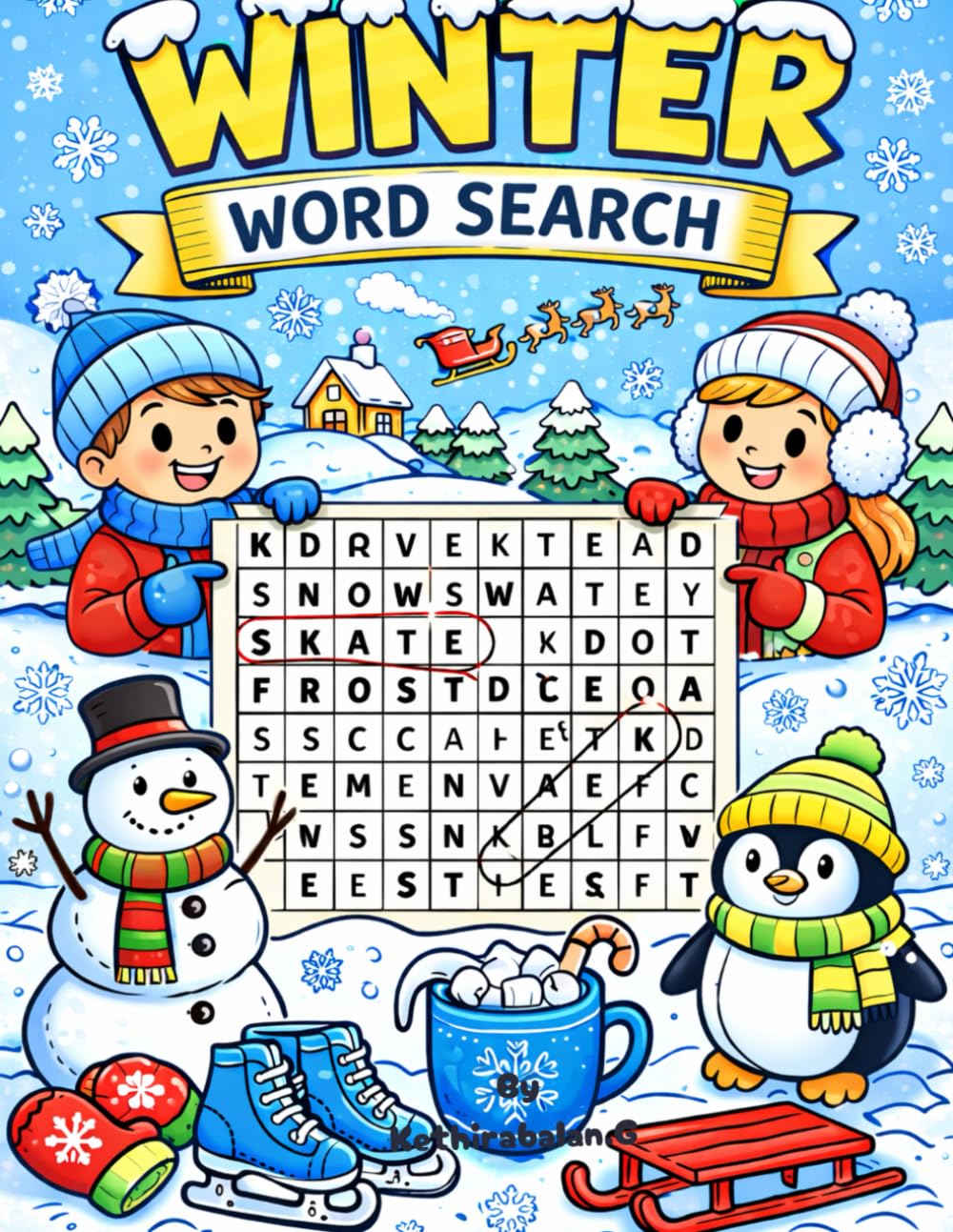 winter word search for kids: “Search, Circle, and Have Snow Much Fun!”