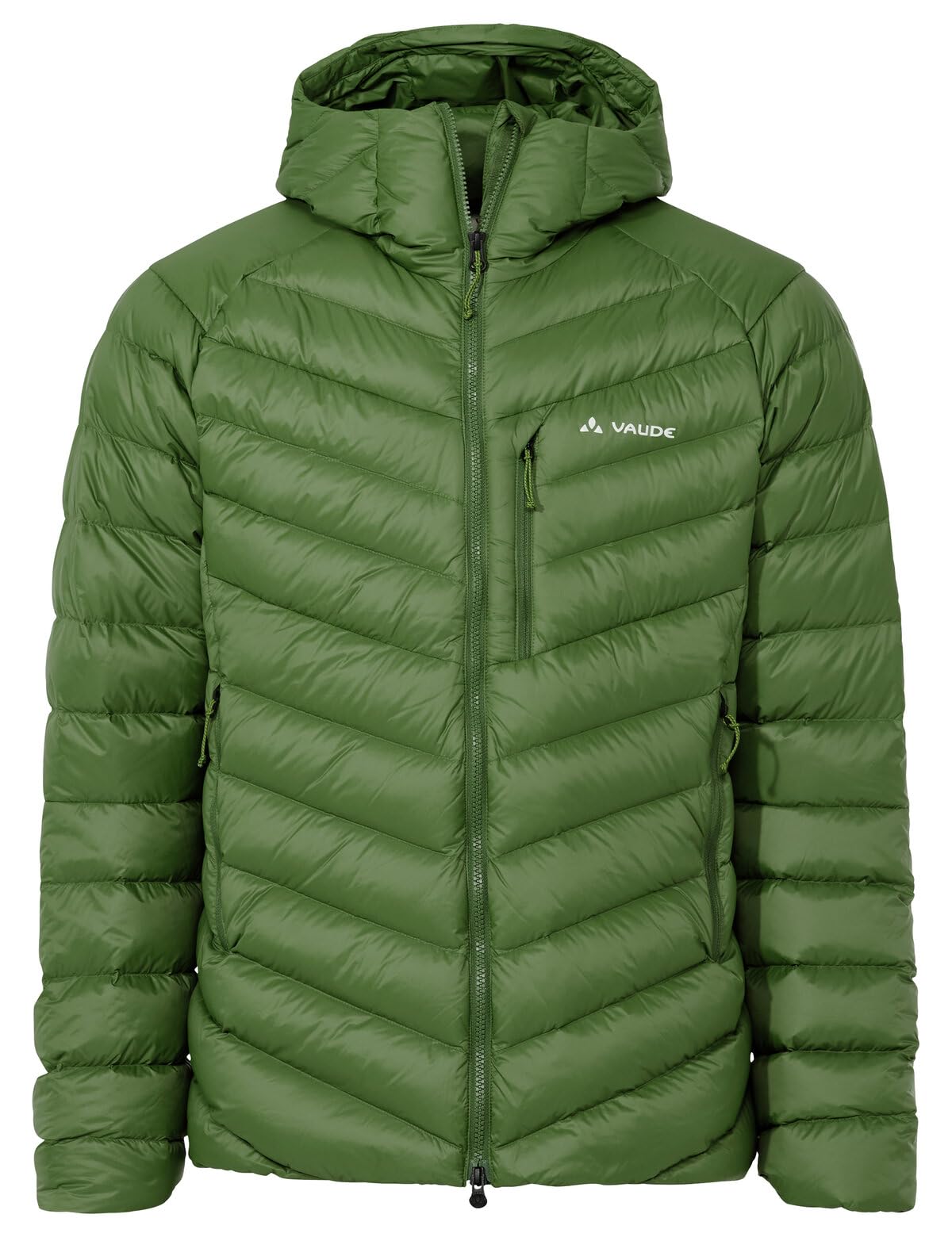 VAUDE Giacca da uomo Monviso Down con cappuccio da uomo, con piumino 90/10 impermeabile con 800 cuin fill power