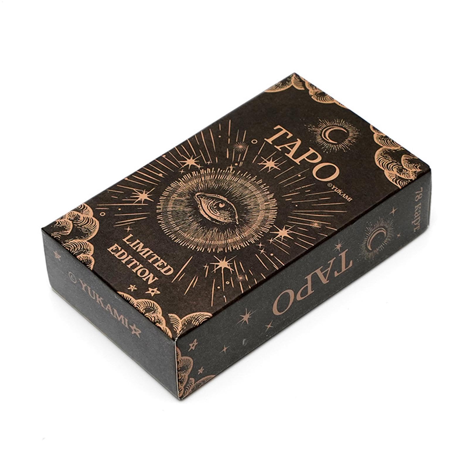Tarocchi Divinazione, 78 fogli Oracle Inspiration Cards versione russa, psicologico, 10,5 x 6 cm, facile da usare, portatile per principianti ed esperti