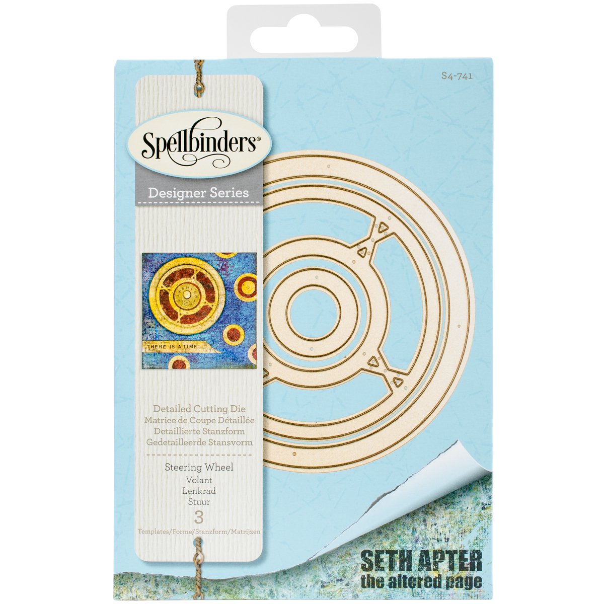 Spellbinders Brown Shapeabilities Steering Wheel Die,
