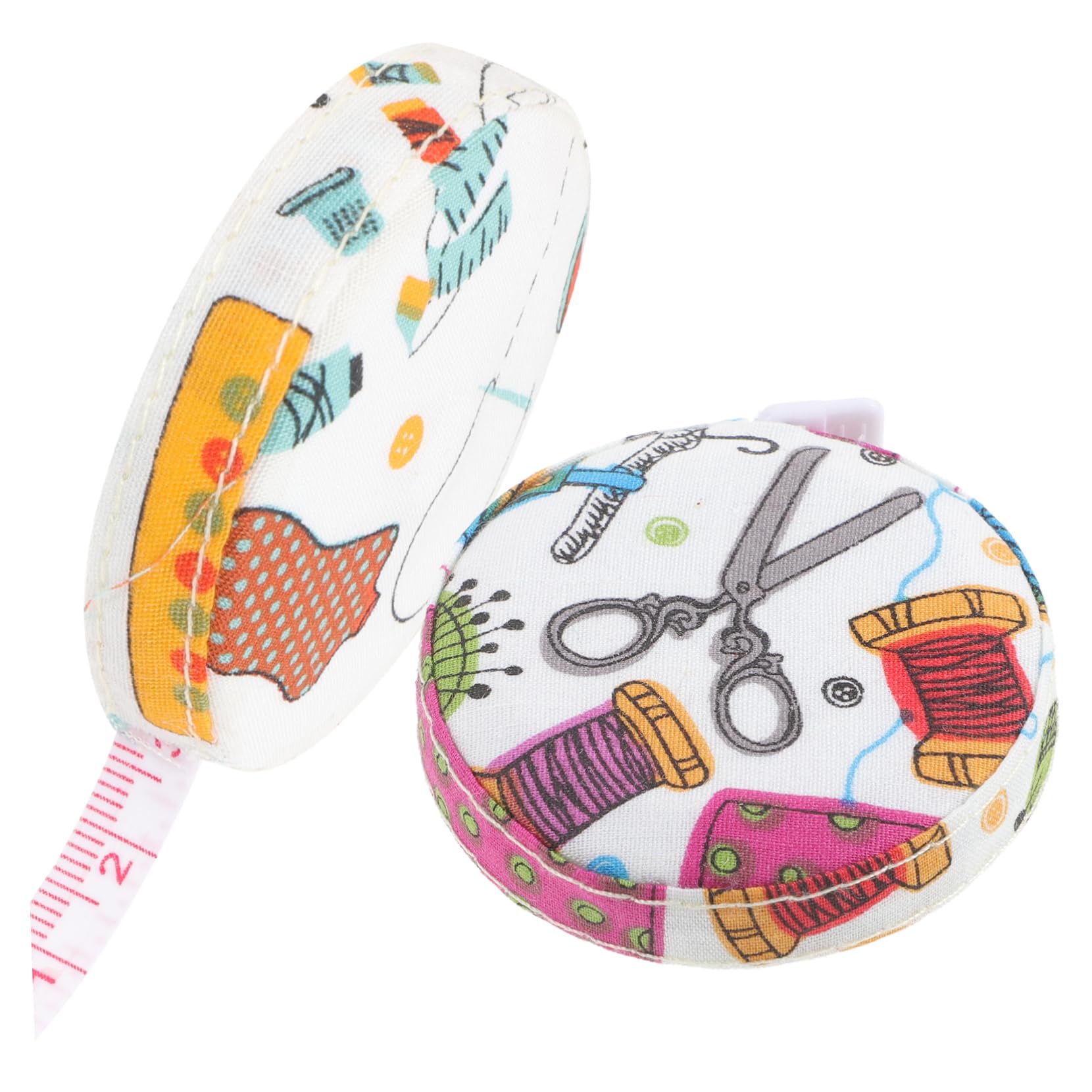 SHINEOFI 5 Set Nastro Di Misurazione Avvolto Nastro Di Misurazione Digitale Nastro Di Misurazione In Tessuto Corpo Vita Retrattile Nastro Di Misurazione Rosa Alla Moda Per Il 2 pezzi * 5