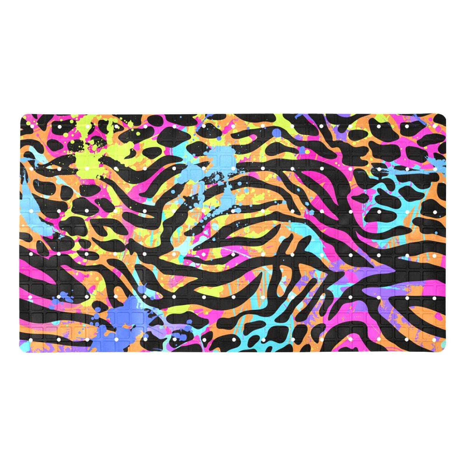 Tapis antidérapant baignoire avec ventouses de sécurité enfant et senior