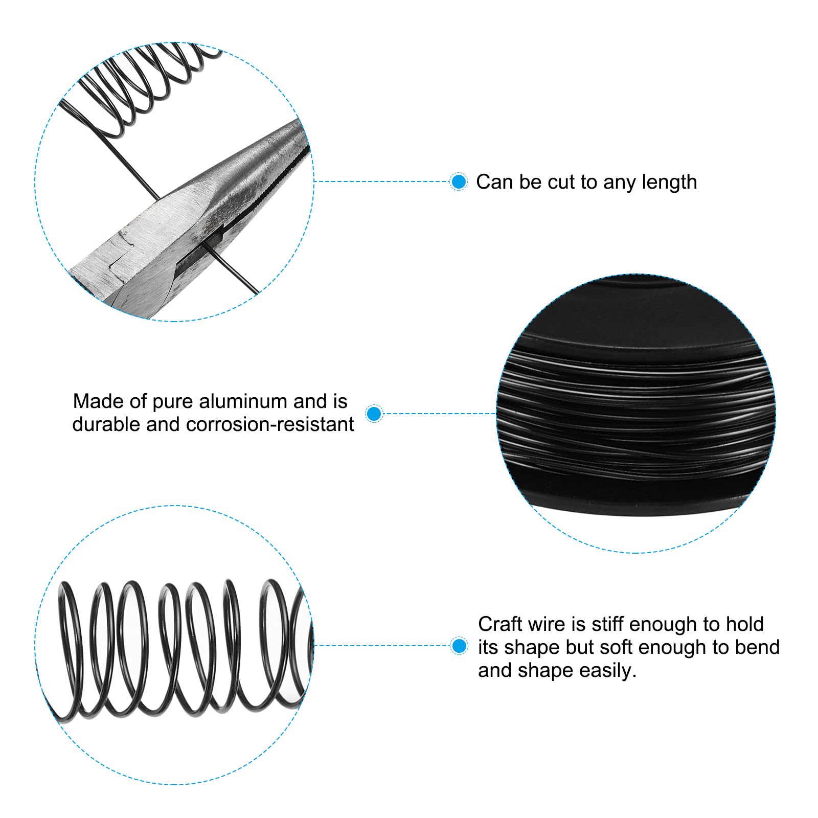 PATIKIL 23m Aluminum Wire - Image 3