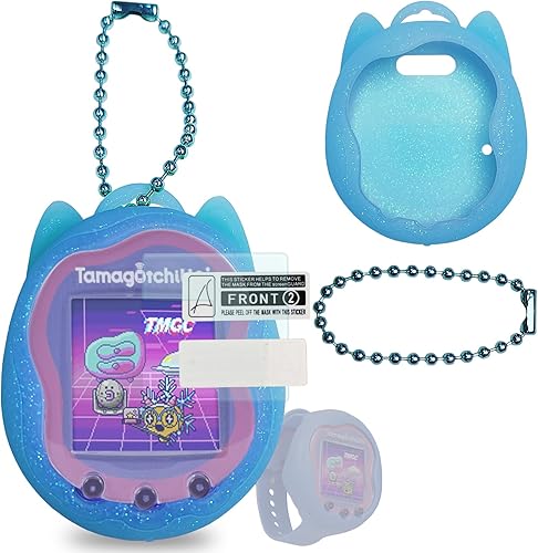 JCHPINE Funda de silicona de repuesto para Tamagotchi Uni, protector de pantalla para accesorios para mascotas Tamagotchi Uni Band (funda de