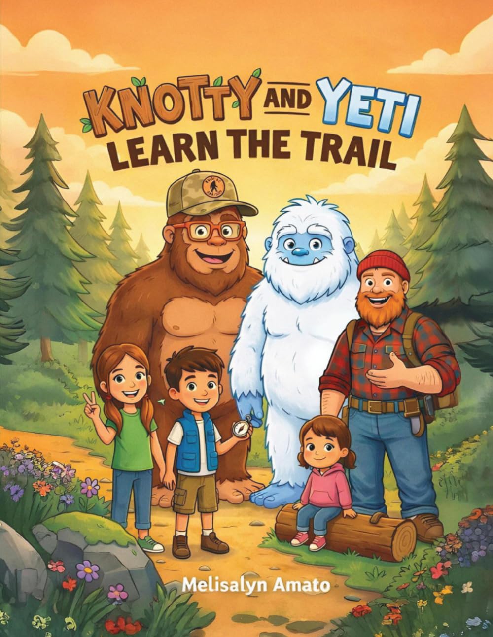 Knotty and Yeti Learn the Trail (Knotty and Friends)