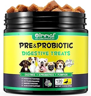 Probiotics for dogs, supports gut health, itchy skin, allergies, yeast balance, immunity, probiotics and digestive enzymes...