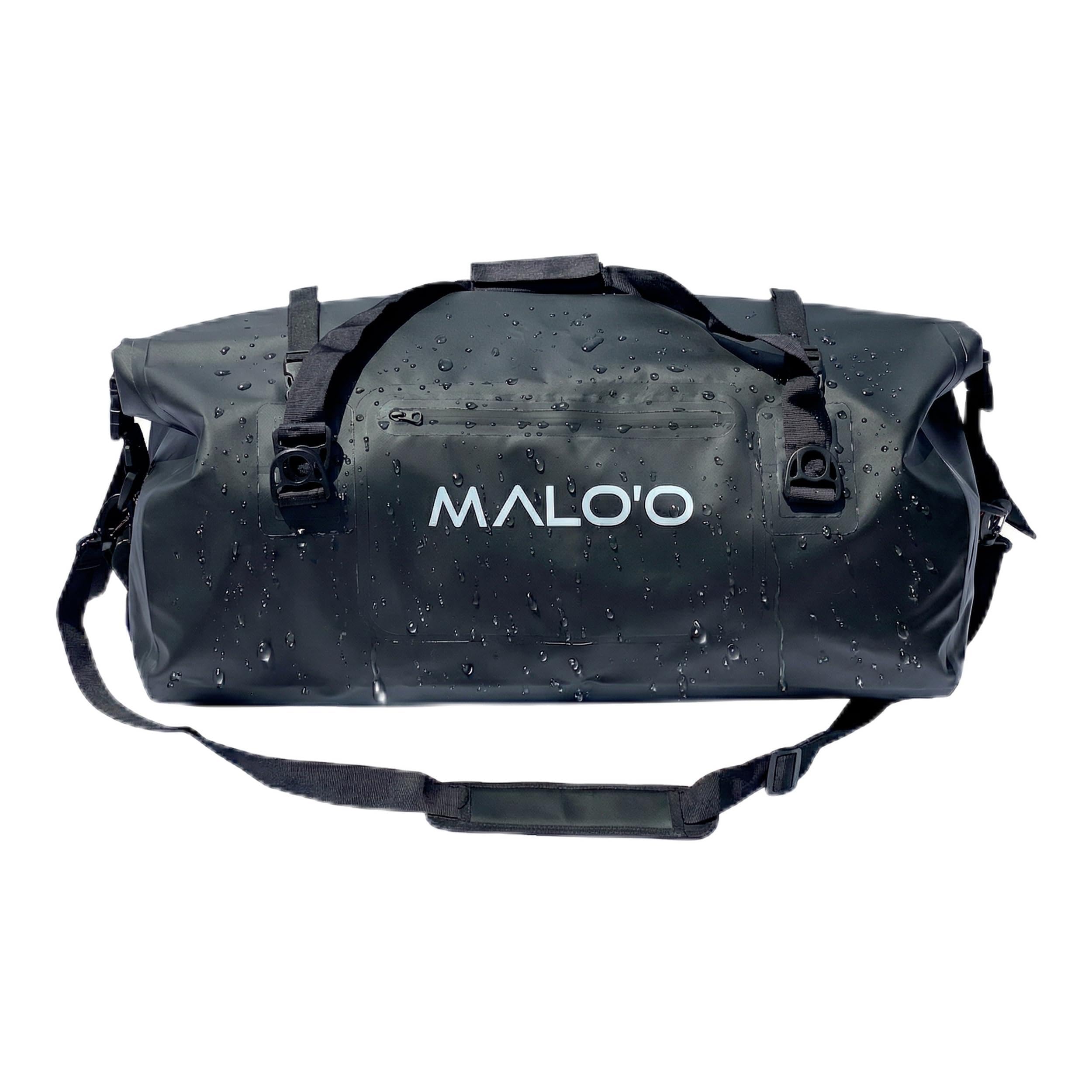 Malo’o Waterproof Dry Duffel, Heavy-Duty Roll Top Waterproof Gear Bag with Shoulder Strap & Molle Loops, Marine Duffel for Kayaking, Boating, Camping,