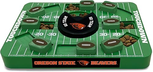 Miniatura 96 de Pets First NCAA Georgia Bulldogs Juguete de Rompecabezas, Juguete de Premio para Perros con Rompecabezas, Juguete Interactivo de Premio para Perros