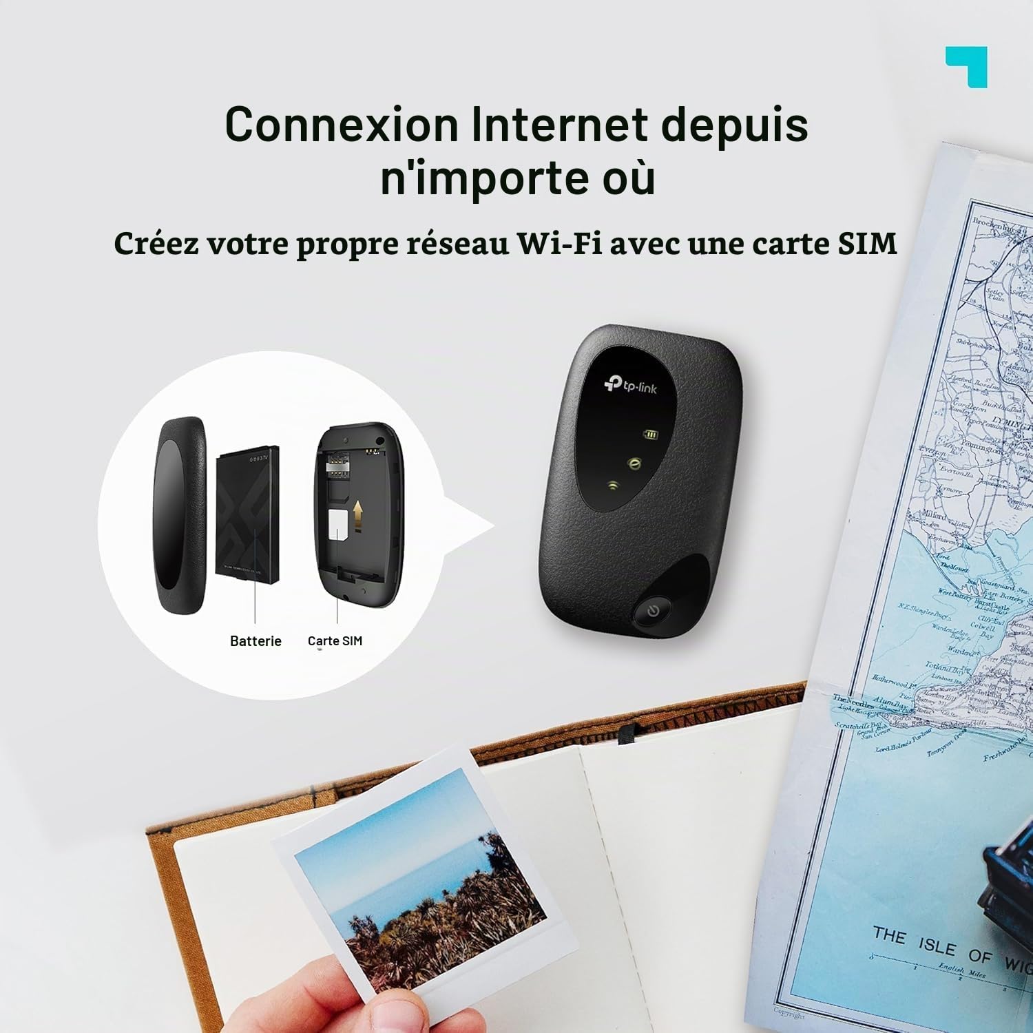 Router TP-Link M7010 / Mobile Router Noir