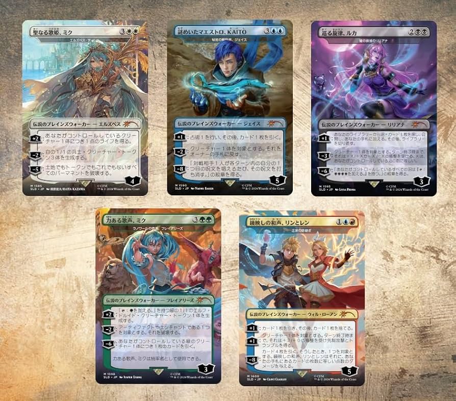 MTG Hatsune Miku: Electric Entourage 日本語 Amazon.com: MTG Secret Lair: Secret Lair x Hatsune Miku: Electric