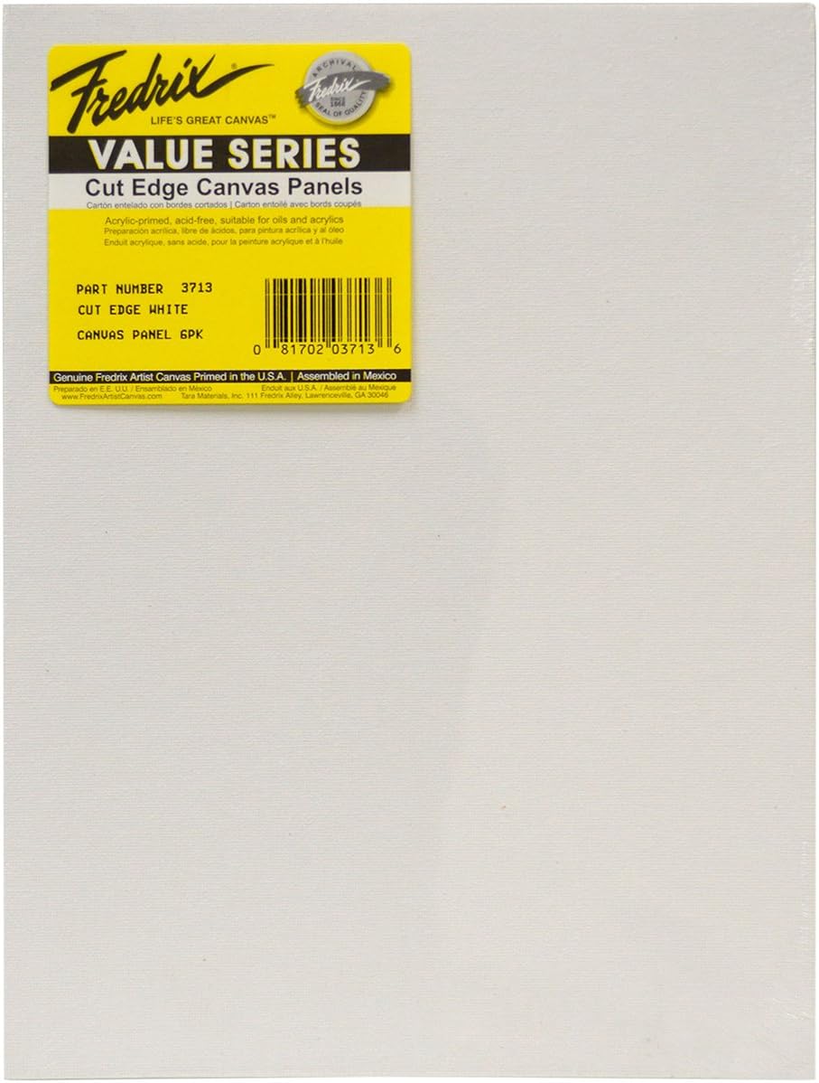 Pro-Art Tara Fredrix Cut Edge Canvas Panel 6 kg 9 x 12-inch