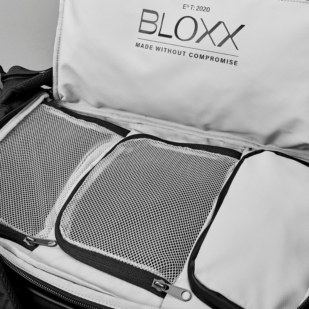 BLOXX Plecak podróżny fitness sportowiec siłownia outdoorowy triathlon wodoodporny pasuje unisex torba dzienna wiele przegródek do przechowywania lekka torba do pracy biznes kemping jazda na rowerze